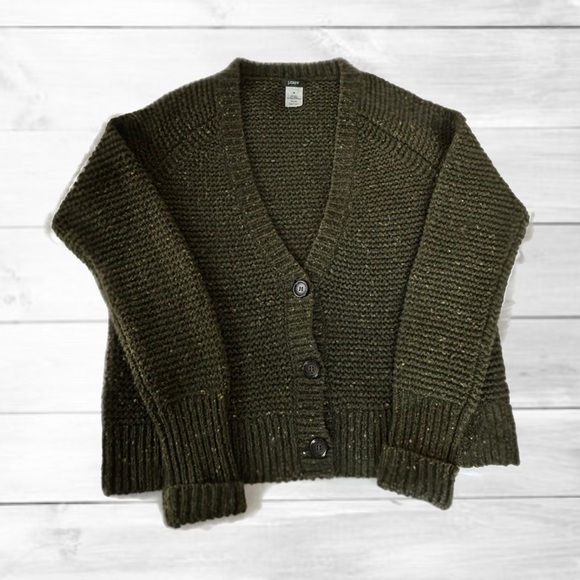 J. Crew Wool Cardigan - Picture 1 of 3